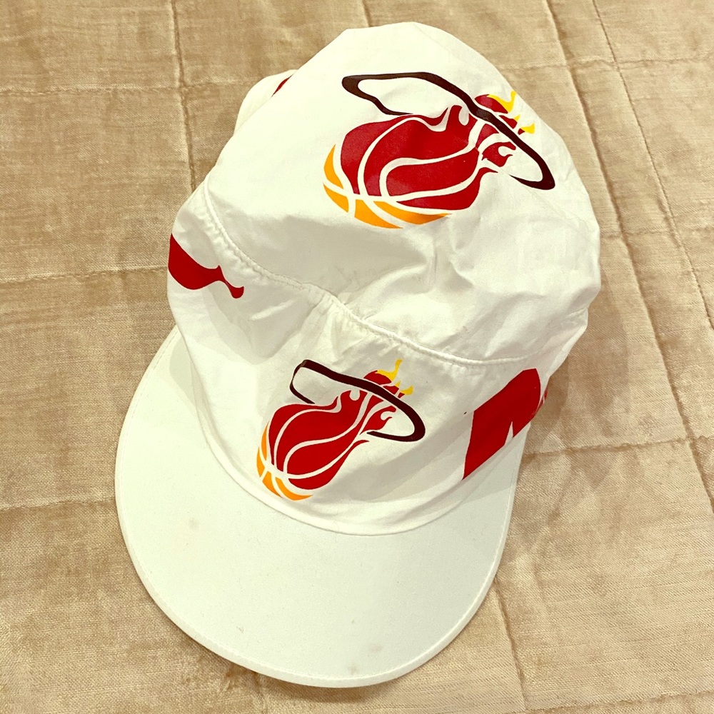 Vintage Miami Heat Painters Cap - Mitchell & Ness